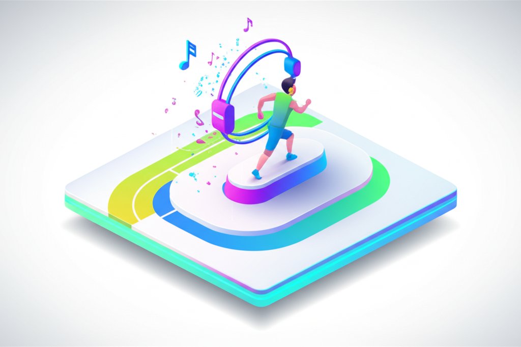 Music's unseen force: Boosting run performance, energy, and motivation.