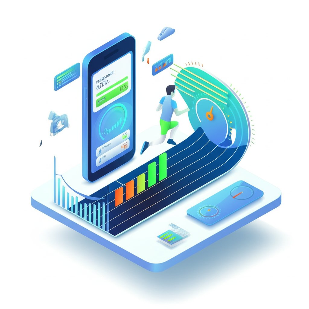 Smartphone showing best running apps for elevated training and improved performance.