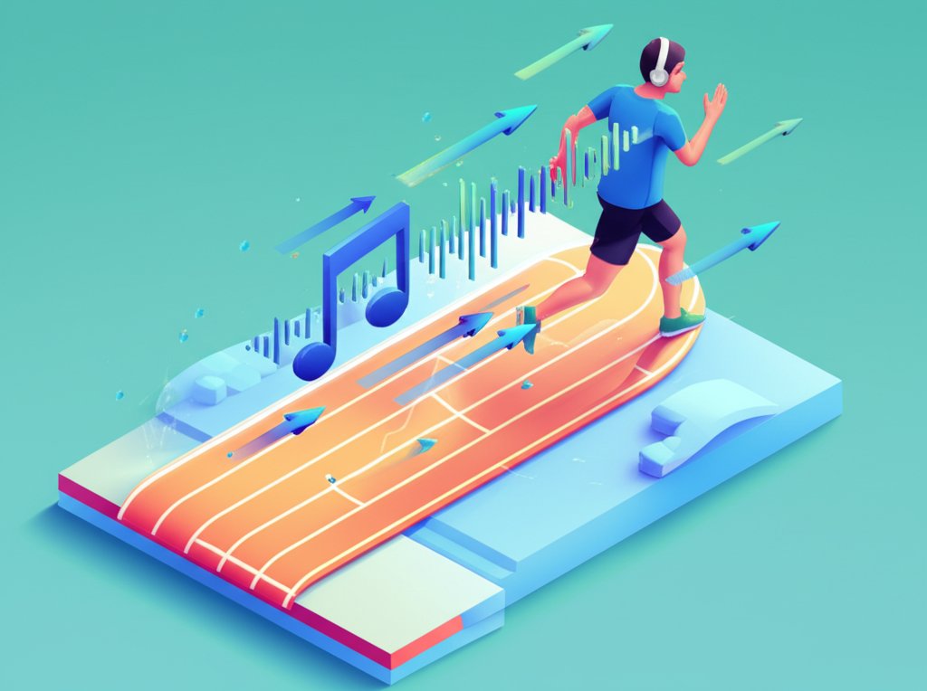Music: The invisible coach transforming a runner's performance and endurance.