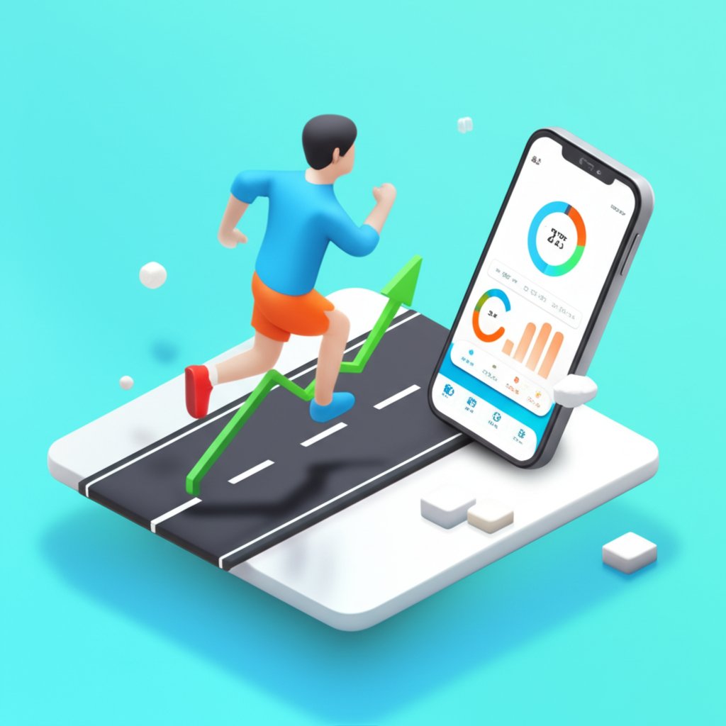 Best running app to track progress, set goals, and improve fitness.