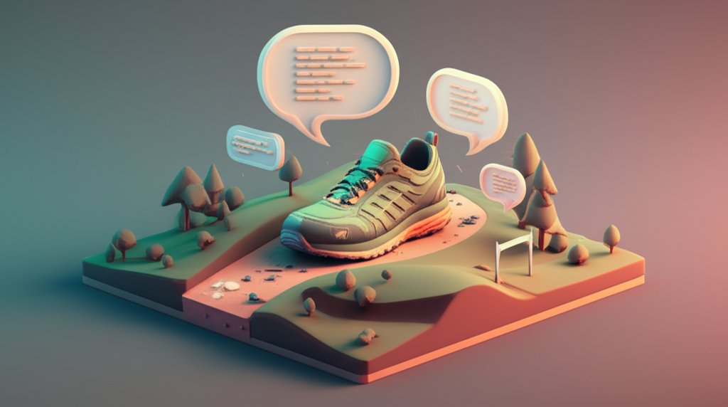 Determined cross country runner on an unforgiving, beautiful trail. The compelling story unfolds.