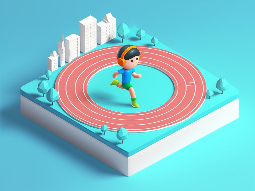 Upbeat music playlist for running, essential for endurance and peak performance.