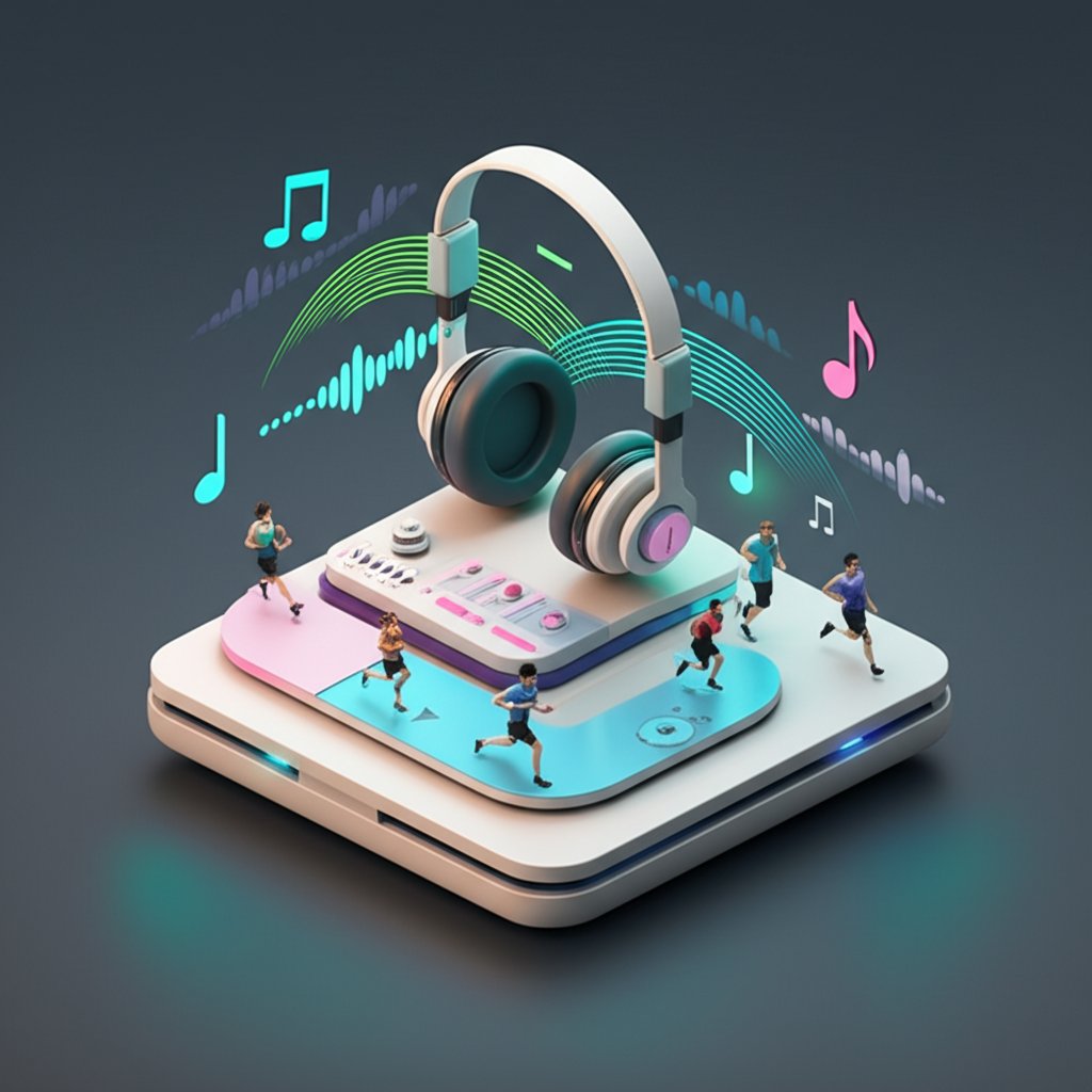 Ultimate running playlist creation: energetic music for your sonic surge.