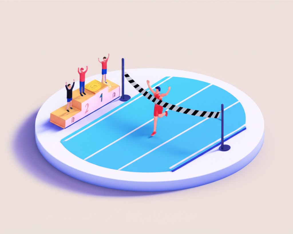 Marathon running quotes: finish line achievement and continued journey inspiration.