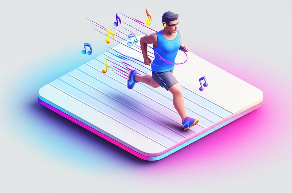 Music fuels running and workout performance, enhancing motivation.