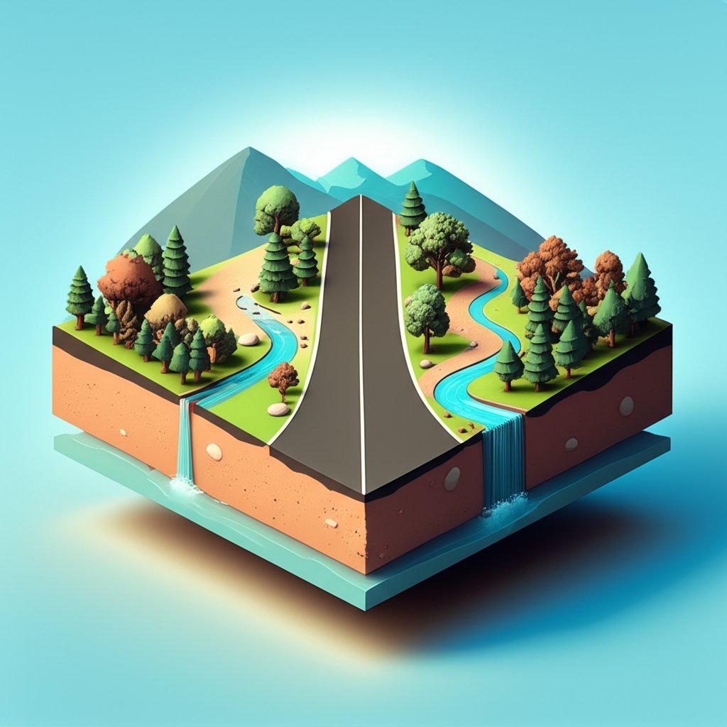 Rugged wilderness trail, calling adventurers beyond predictable paths and pavement.